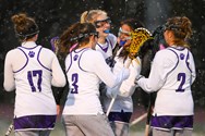 Cortland girls lacrosse gets first win, defeats Syracuse on snow-covered field (44 photos)