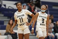 Junior’s career night lifts Syracuse West girls basketball over Solvay (48 photos)