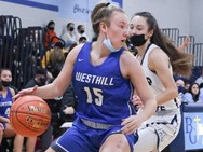 Catherine Dadey nets 33 points in Westhill girls basketball win over Homer
