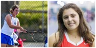 Two undefeated girls tennis singles players will vie for Division II title