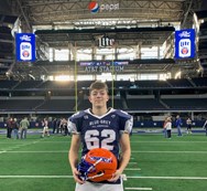 Oneida’s Hunter West recounts playing in All-American football game in Dallas Cowboys’ stadium