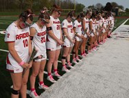 After tragic loss of teammate, Fulton girls lacrosse team plays an emotional ‘medicine game’ (photos)