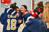 Skaneateles girls hockey shuts out Clinton, 2-0, to win Section III title (60 photos)