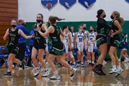 Bishop Ludden girls basketball cruises to win over Homer, 72-46