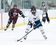 Young skaters ‘step up’ for Skaneateles girls hockey in OT loss to non-league foe
