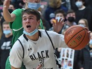 Tully boys basketball victorious over LaFayette, 67-46, in Class B second round