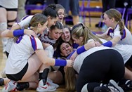 New Hartford girls volleyball cruises past RFA in Class A section final: ‘We’re a team that earned this’ (49 photos)